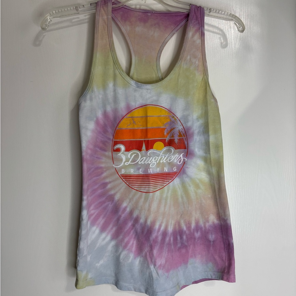 3 Daughters Brewing Tie-Dye Tank Top